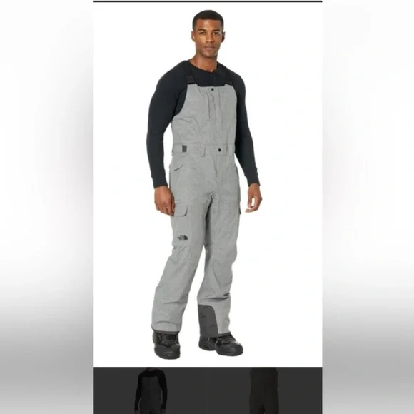The North Face Men’s Small Freedom ski and snowboard bib - Picture 4 of 13